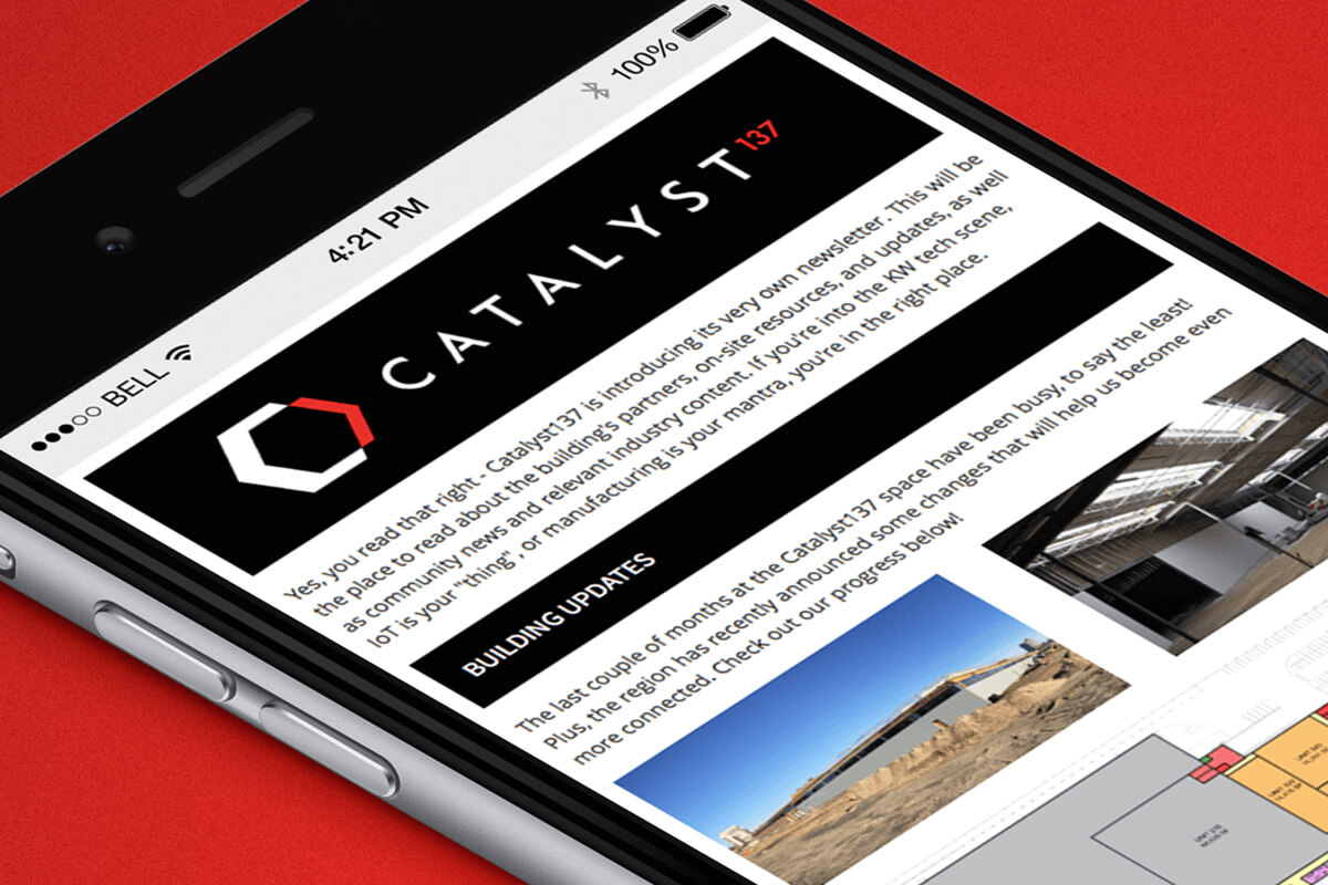 Catalyst137 email template