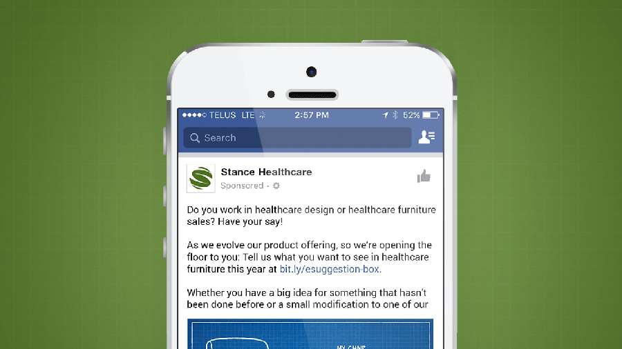 Stand Healthcare digital ad