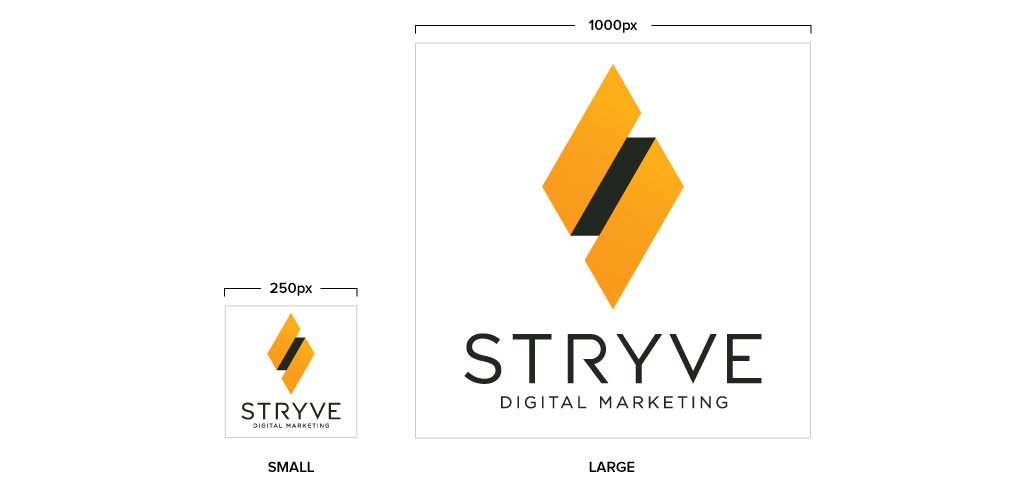 Creating a logo package for your client Stryve Digital