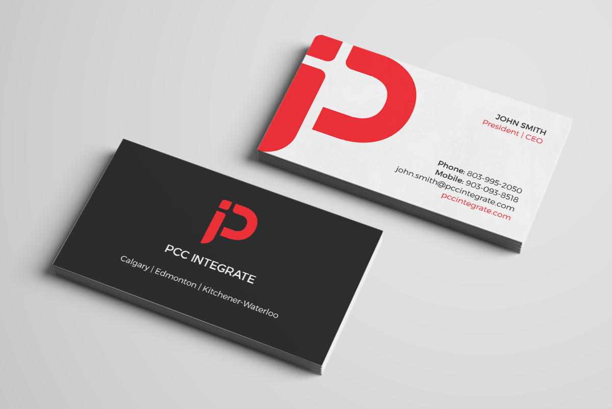 PCC Integrate business cards