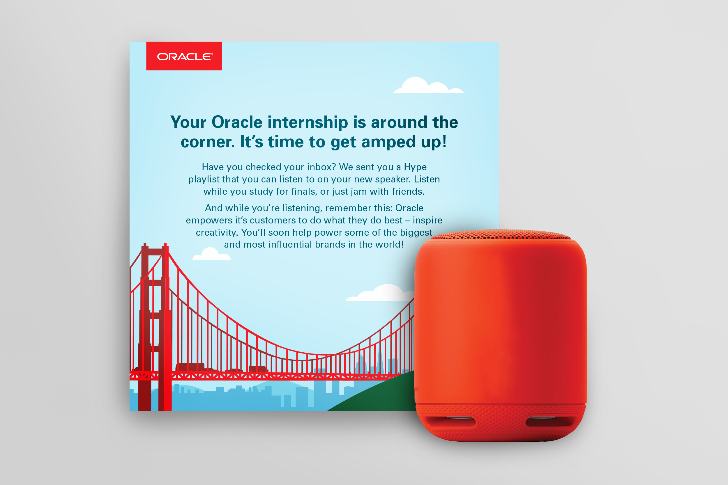 Oracle internship Sony touchpoint