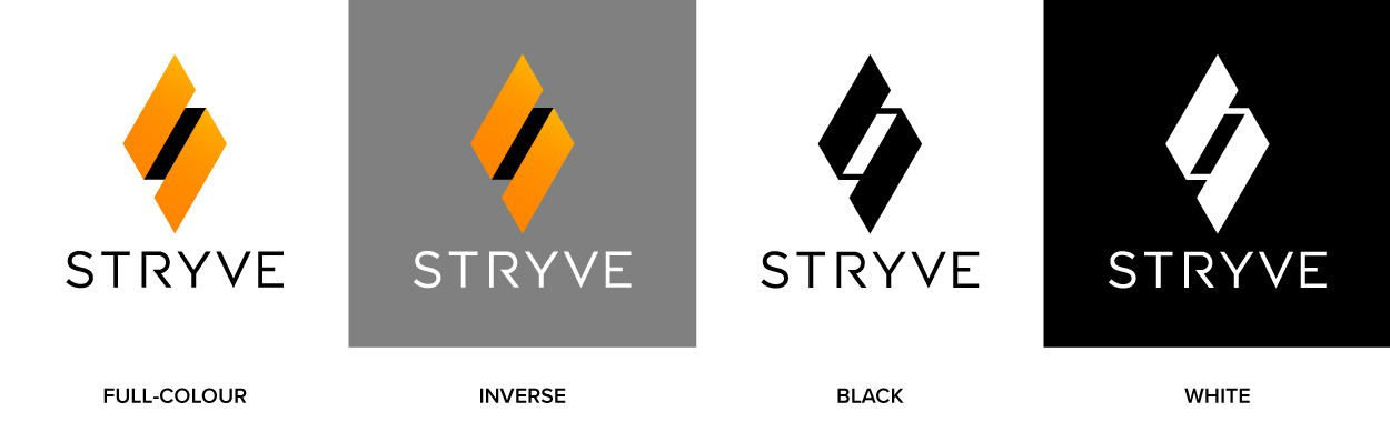 Example of logo colour variations